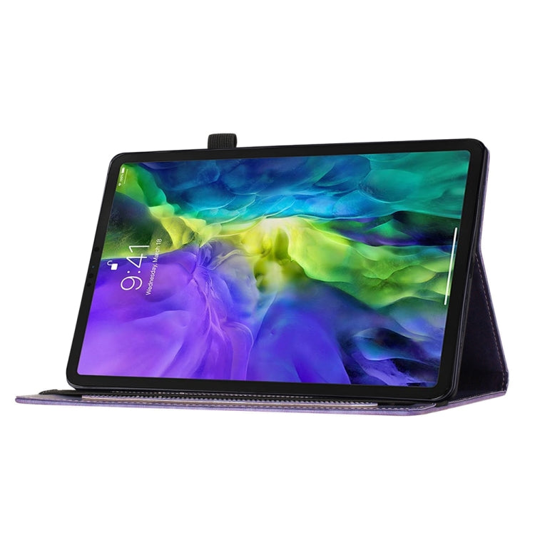 Custodia per tablet in pelle con stampa farfalla gatto, For iPad Air 13 2026 / 2025 / 2024, For iPad Air 11 2026 / 2025 / 2024, For iPad Pro 13 2025 / 2024, For iPad Pro 11 2025 / 2024