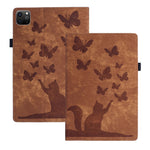Custodia per tablet in pelle con stampa farfalla gatto, For iPad Air 13 2026 / 2025 / 2024, For iPad Air 11 2026 / 2025 / 2024, For iPad Pro 13 2025 / 2024, For iPad Pro 11 2025 / 2024