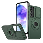 Custodia per telefono Camshield MagSafe Ring Holder Armor, For Samsung Galaxy A15 5G, For Samsung Galaxy A55 5G, For Samsung Galaxy A35 5G, For Samsung Galaxy S24 Ultra 5G