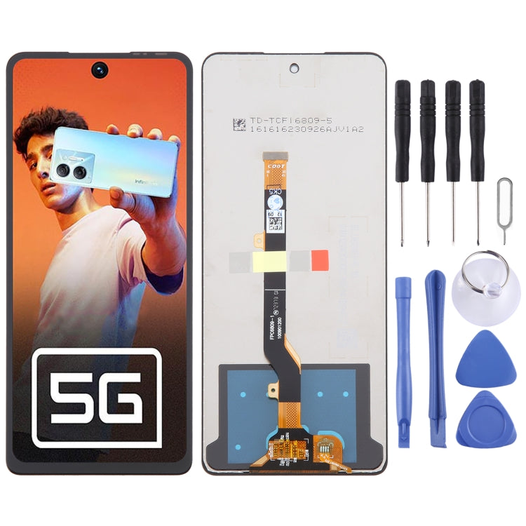 Schermo LCD con digitalizzatore per Infinix Hot 40 e altri