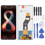 Schermo LCD con digitalizzatore per Infinix Hot 40 e altri