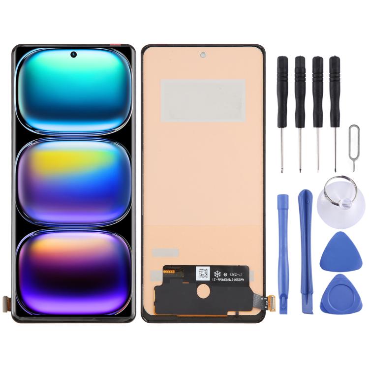 Schermo LCD OEM con digitalizzatore assemblaggio completo, For Infinix Smart 8 Pro X6525B, For Infinix Smart 8 Plus X6526, For Infinix Hot 40 Pro X6837, For Infinix Hot 40 X6836, For Infinix Hot 40i X6528B, For Infinix Smart 8 X6525