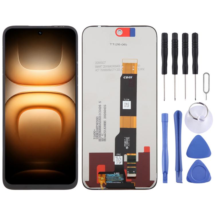 Schermo LCD con digitalizzatore per smartphone Infinix