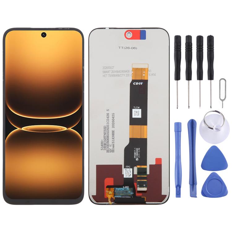 Schermo LCD con digitalizzatore per smartphone Infinix
