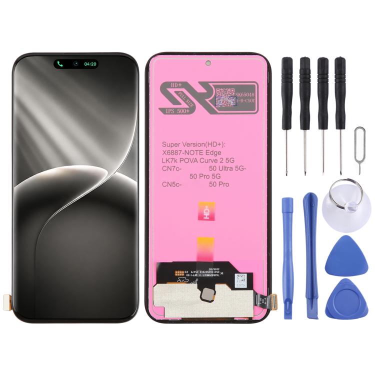 Schermo LCD con digitalizzatore per smartphone Tecno