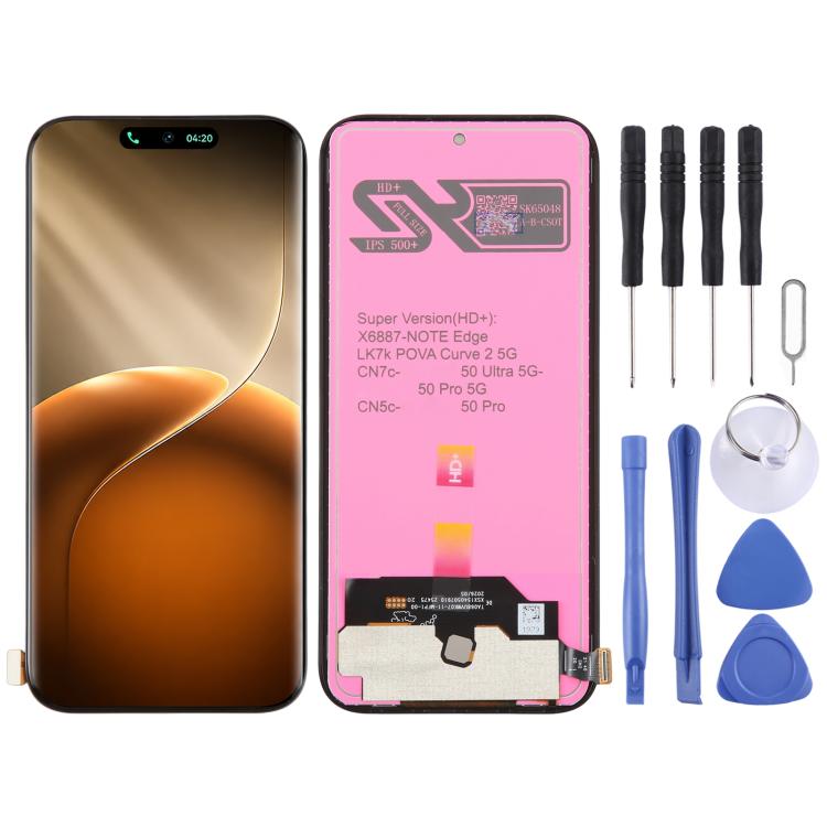 Schermo LCD con digitalizzatore per smartphone Tecno