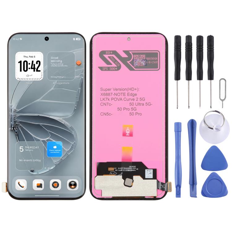 Schermo LCD con digitalizzatore per smartphone Tecno