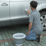 Secchio pieghevole in silicone portatile SFSS-01, 10L, 5L, 3L