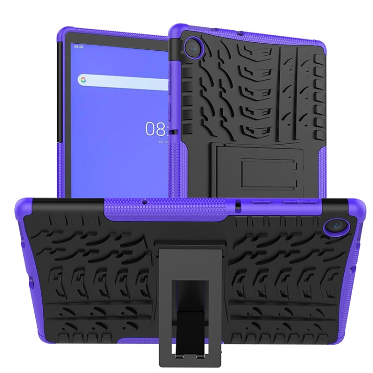Custodia protettiva antiurto in TPU + PC per pneumatici con supporto, For Lenovo Tab M10 Plus TB-X606F