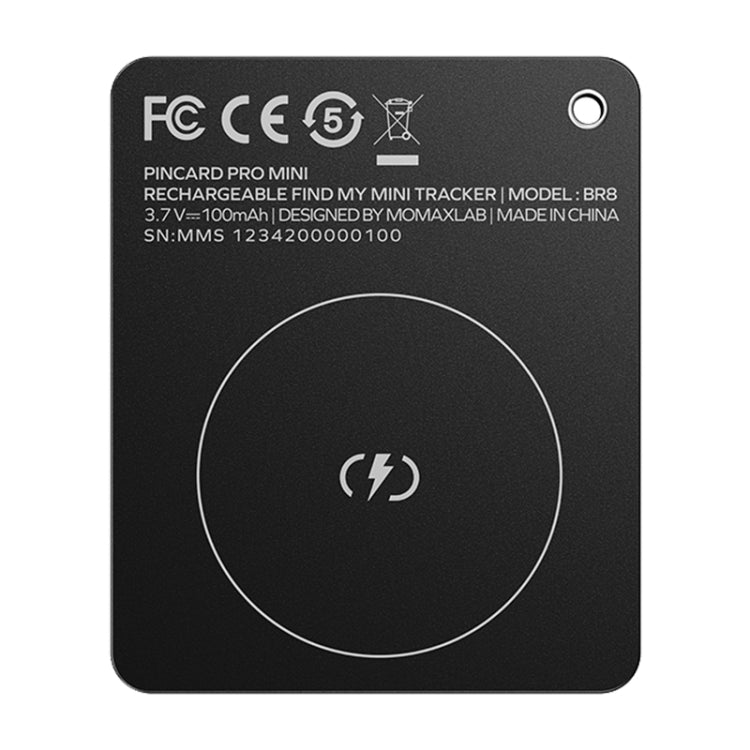 Dispositivo anti-smarrimento wireless MOMAX PINCARD BR8