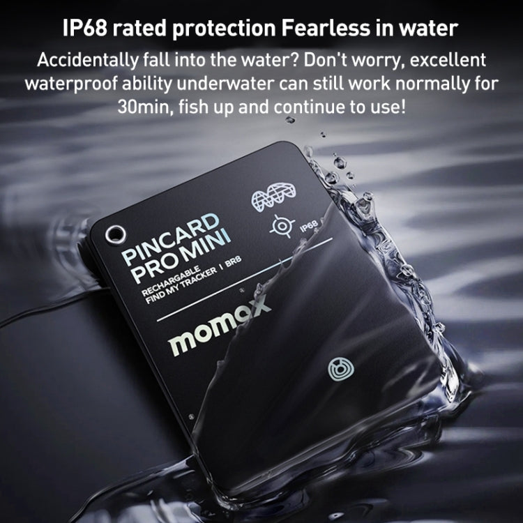 Dispositivo anti-smarrimento wireless MOMAX PINCARD BR8