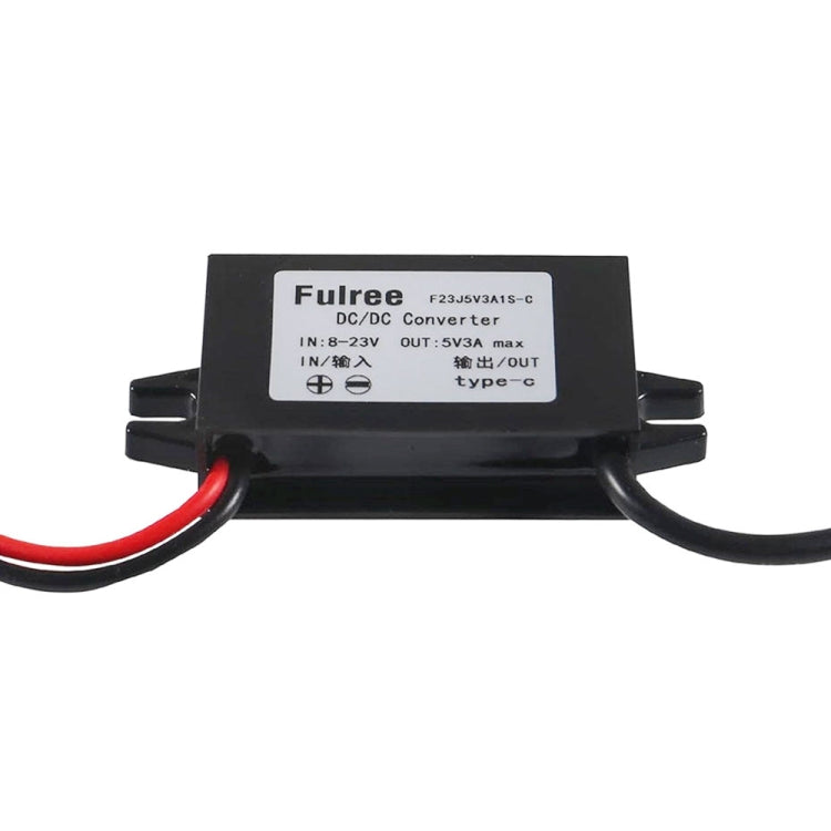 Regolatore di tensione del modulo CC per convertitore di alimentazione per auto da 12 V a 5 V 3 A, Type-C Elbow, Type-C Straight, USB Female with Ears, Dual USB Female, USB+Micro USB, USB+mini, Dual USB with Ears, 2 in 1 Dual USB Female