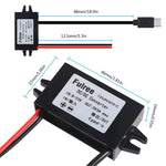 Regolatore di tensione del modulo CC per convertitore di alimentazione per auto da 12 V a 5 V 3 A, Type-C Elbow, Type-C Straight, USB Female with Ears, Dual USB Female, USB+Micro USB, USB+mini, Dual USB with Ears, 2 in 1 Dual USB Female