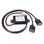 Regolatore di tensione del modulo CC per convertitore di alimentazione per auto da 12 V a 5 V 3 A, Type-C Elbow, Type-C Straight, USB Female with Ears, Dual USB Female, USB+Micro USB, USB+mini, Dual USB with Ears, 2 in 1 Dual USB Female