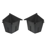 Per Tesla Model Y 2021-2023 2 pezzi/set scatola portaoggetti laterale per bagagliaio dell'auto, modello di punta, with Cover, without Cover