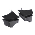 Per Tesla Model 3 2 pezzi/set scatola portaoggetti laterale per bagagliaio dell'auto, modello di punta, with Cover, without Cover