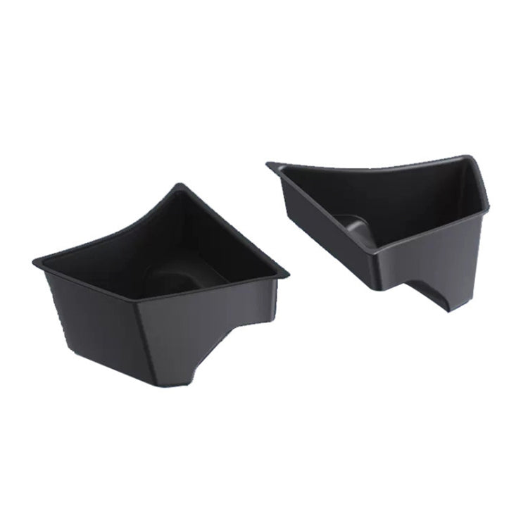 Per Tesla Model 3 2 pezzi/set scatola portaoggetti laterale per bagagliaio dell'auto, modello di punta, with Cover, without Cover