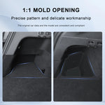 Per Tesla Model 3 2 pezzi/set scatola portaoggetti laterale per bagagliaio dell'auto, modello di punta, with Cover, without Cover