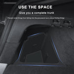 Per Tesla Model 3 2 pezzi/set scatola portaoggetti laterale per bagagliaio dell'auto, modello di punta, with Cover, without Cover