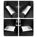 Per Tesla Model Y 2021-2023 Organizzatore di stoccaggio in TPE sotto il seggiolino auto, with Cover, without Cover