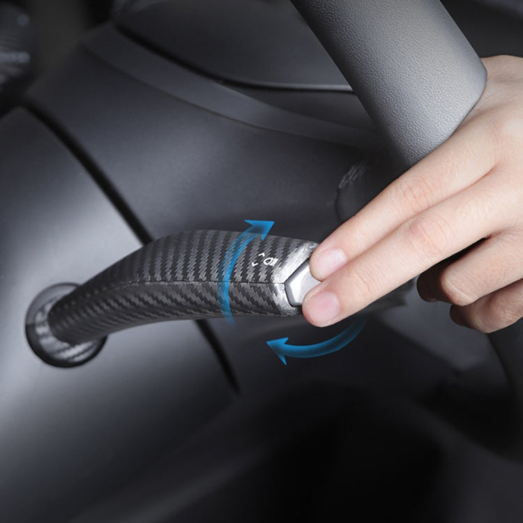 Per Tesla Model 3 / Y Copertura protettiva con motivo a leva degli indicatori di direzione per auto in fibra di carbonio