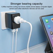 Spina di conversione da viaggio universale multifunzione HHT905 PD 45W doppia USB + doppia interfaccia Type-C, 45W