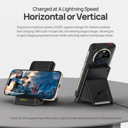Supporto per caricabatterie wireless Ulefone WCS01 da 50 W raffreddato ad aria, WCS01