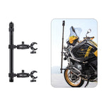 Morsetti per moto Manubrio Asta selfie telescopica a 3 stadi con montaggio fisso, Double Dual-heads Crabs 3-stage Selfie Stick, Dual-heads Crab & Single Heads 3-stage Selfie Stick, 2 x Dual-heads Crab 1 x Single Heads