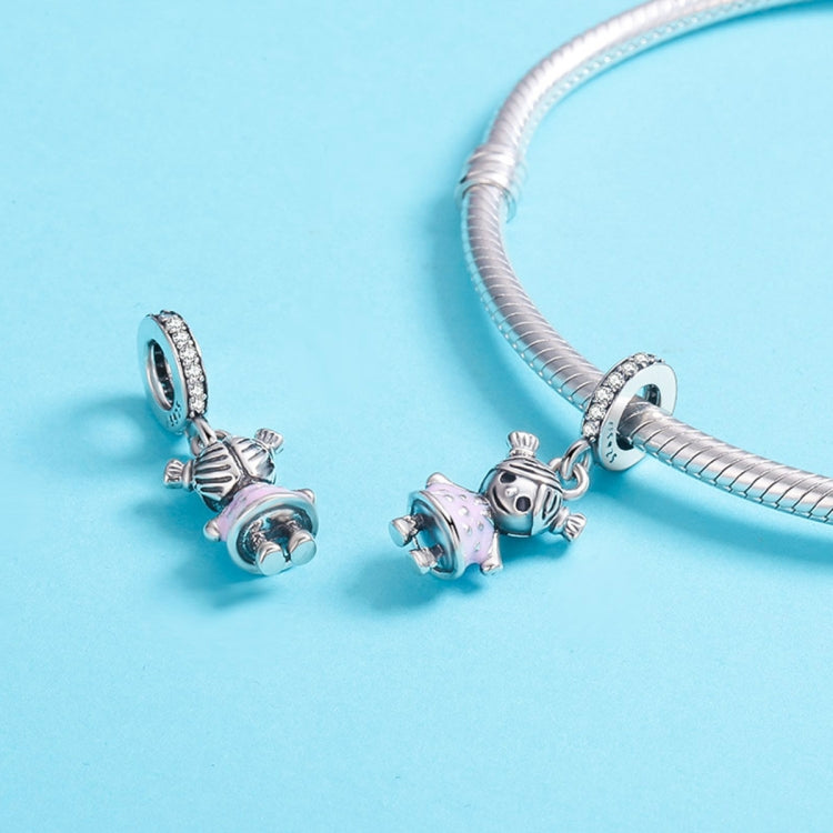 Accessori per collana braccialetto fai-da-te con perline dolce compagno di vita perfetta in argento sterling S925