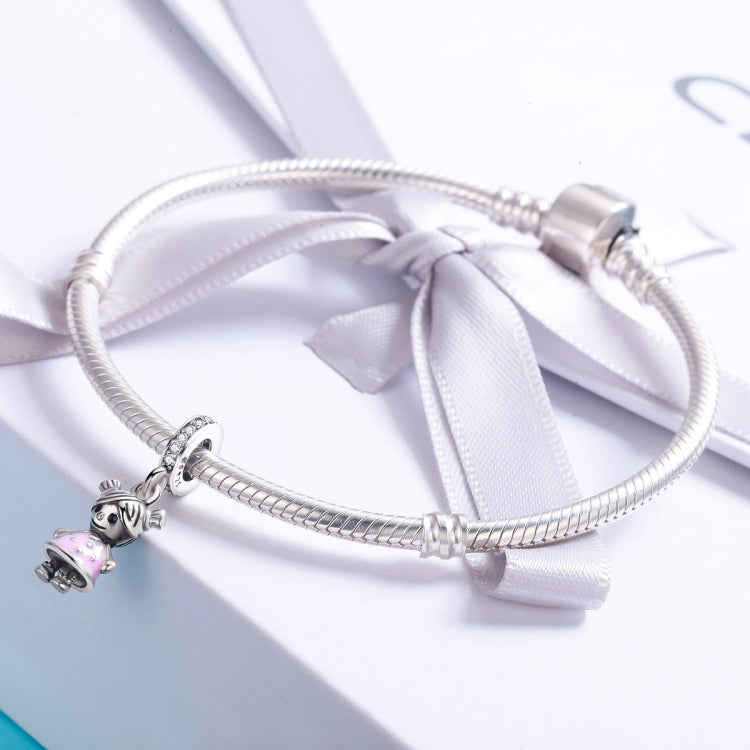 Accessori per collana braccialetto fai-da-te con perline dolce compagno di vita perfetta in argento sterling S925