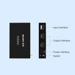 Measy SPH102 Splitter display simultaneo da 1 a 2 HDMI 1080P, 1 to 2, AU Plug, 1 to 2, EU Plug, 1 to 2, UK Plug