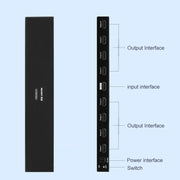 Measy SPH108 Splitter display simultaneo da 1 a 8 HDMI 4K 1080P, 1 to 8, AU Plug, 1 to 8, EU Plug, 1 to 8, UK Plug