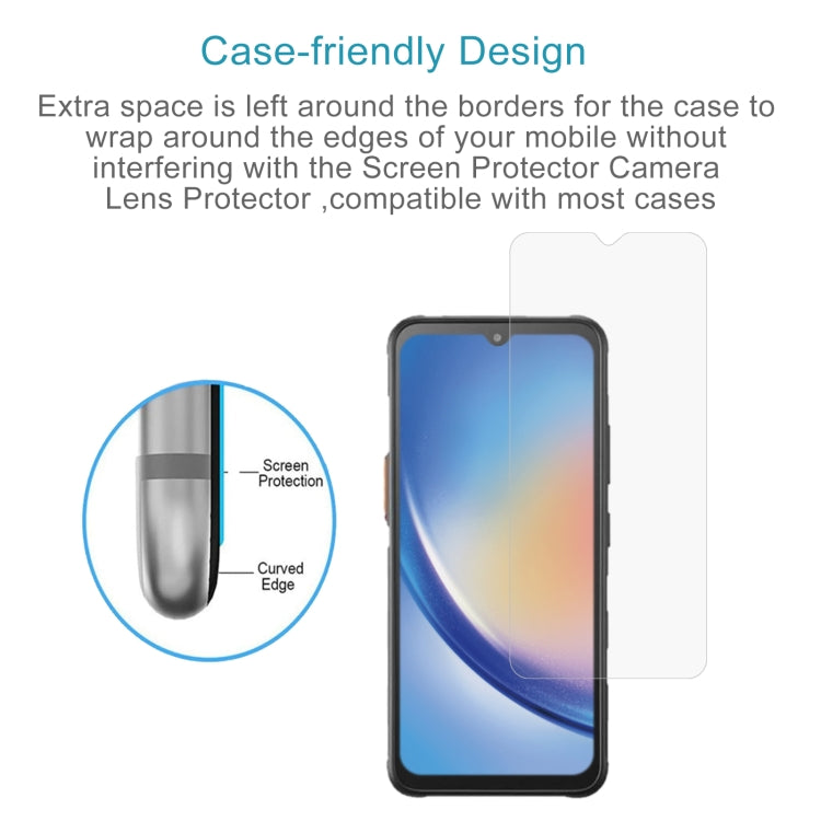 Pellicola in vetro temperato 9H 2.5D da 0,26 mm, For Samsung Galaxy Xcover 7