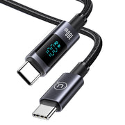 USAMS US-SJ671 Cavo dati per display digitale a ricarica rapida da tipo C a tipo C da 100 W, lunghezza: 1,2 m, US-SJ671