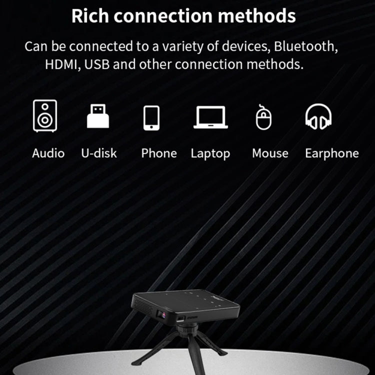 Mini proiettore 4K Android 9.0 2GB RAM 32GB WiFi