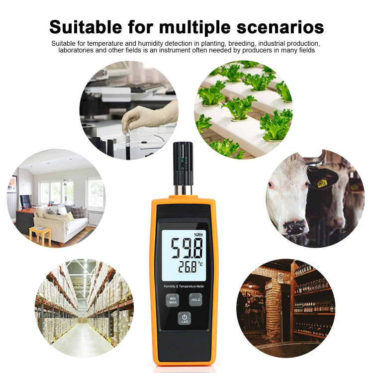 Misuratore digitale temperatura e umidità RZ852