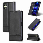 Custodia per telefono in pelle flip con texture magnetica in vitello AZNS, For Galaxy A08 5G/A07 5G, For Galaxy A18 5G/A17 5G, For Galaxy A27 5G, For Samsung Galaxy A25 5G
