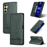 Custodia per telefono in pelle flip con texture magnetica in vitello AZNS, For Galaxy A08 5G/A07 5G, For Galaxy A18 5G/A17 5G, For Galaxy A27 5G, For Samsung Galaxy A25 5G