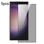 5 pezzi DUX DUCIS 0,33 mm 9H Pellicola in vetro temperato HD anti-spia in alluminio alto, For Samsung Galaxy S26+ 5G, For Samsung Galaxy S26 Ultra 5G, For Samsung Galaxy S26 5G, For Samsung Galaxy S25 FE 5G, For Samsung Galaxy S25 Edge                 ...