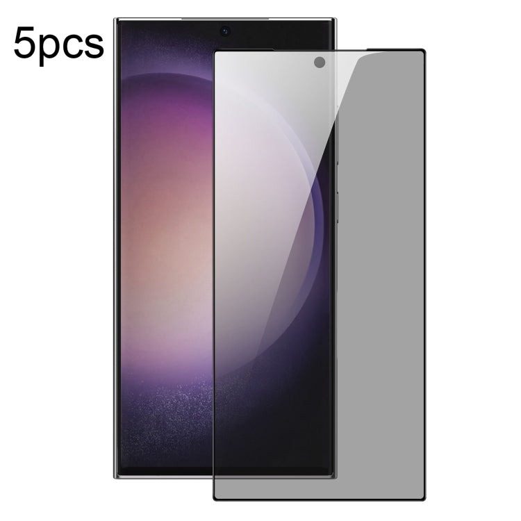 5 pezzi DUX DUCIS 0,33 mm 9H Pellicola in vetro temperato HD anti-spia in alluminio alto, For Samsung Galaxy S26+ 5G, For Samsung Galaxy S26 Ultra 5G, For Samsung Galaxy S26 5G, For Samsung Galaxy S25 FE 5G, For Samsung Galaxy S25 Edge                 ...
