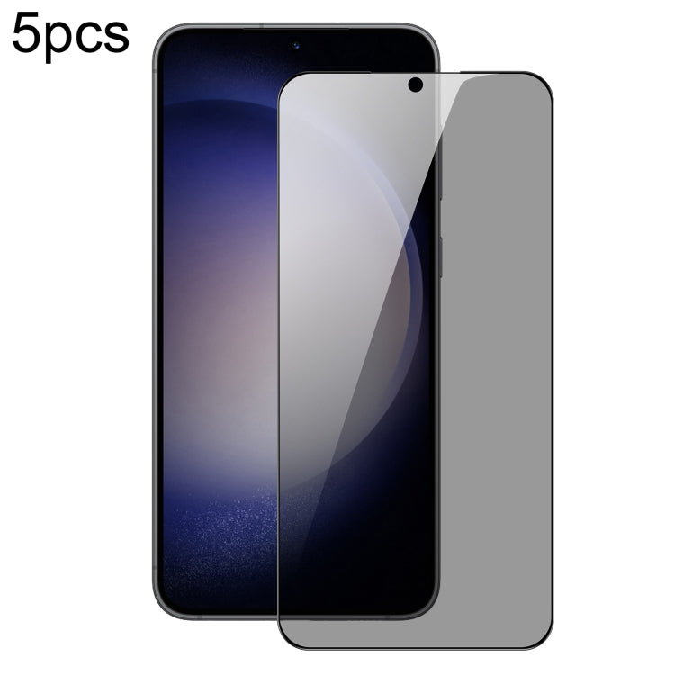 5 pezzi DUX DUCIS 0,33 mm 9H Pellicola in vetro temperato HD anti-spia in alluminio alto, For Samsung Galaxy S26+ 5G, For Samsung Galaxy S26 Ultra 5G, For Samsung Galaxy S26 5G, For Samsung Galaxy S25 FE 5G, For Samsung Galaxy S25 Edge                 ...