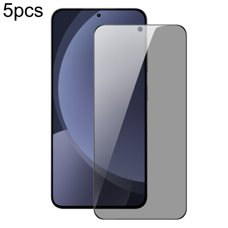 5 pezzi DUX DUCIS 0,33 mm 9H Pellicola in vetro temperato HD anti-spia in alluminio alto, For Samsung Galaxy S26+ 5G, For Samsung Galaxy S26 Ultra 5G, For Samsung Galaxy S26 5G, For Samsung Galaxy S25 FE 5G, For Samsung Galaxy S25 Edge                 ...