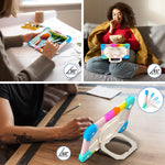 Custodia per tablet PC ibrida in silicone robot con colori a contrasto, For Samsung Galaxy Tab A8 10.5 2021, For Samsung Galaxy Tab A7 Lite 2021