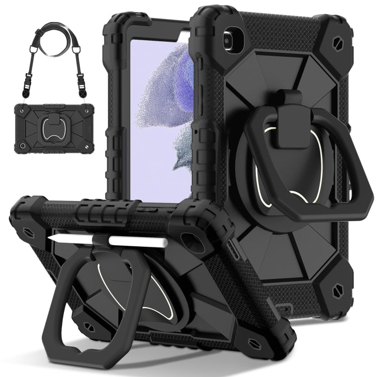 Custodia per tablet PC ibrida in silicone robot con colori a contrasto, For Samsung Galaxy Tab A8 10.5 2021, For Samsung Galaxy Tab A7 Lite 2021