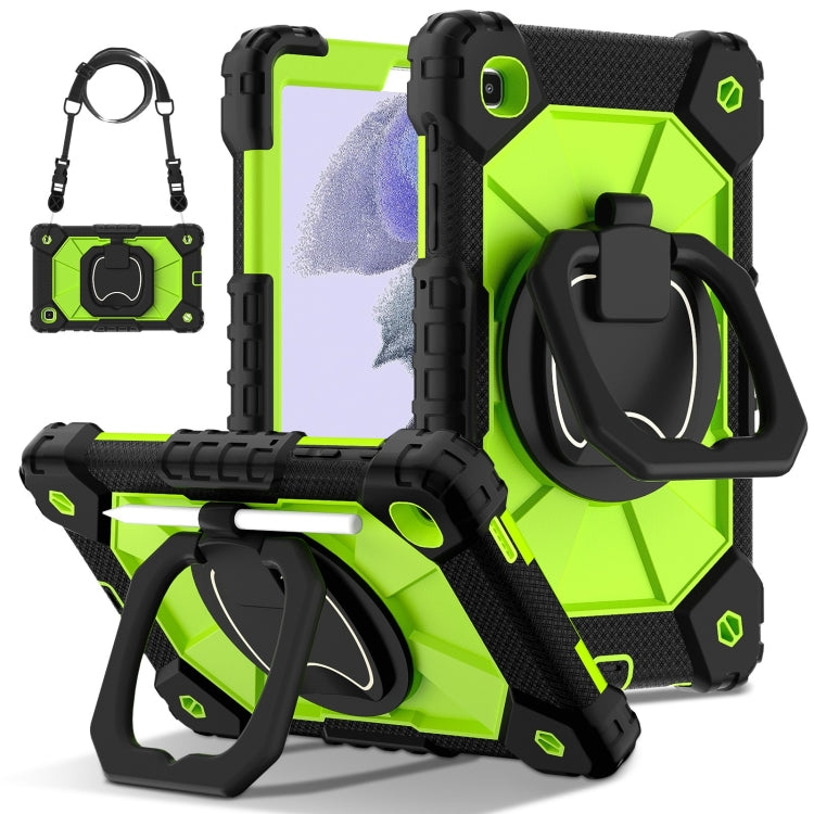 Custodia per tablet PC ibrida in silicone robot con colori a contrasto, For Samsung Galaxy Tab A8 10.5 2021, For Samsung Galaxy Tab A7 Lite 2021