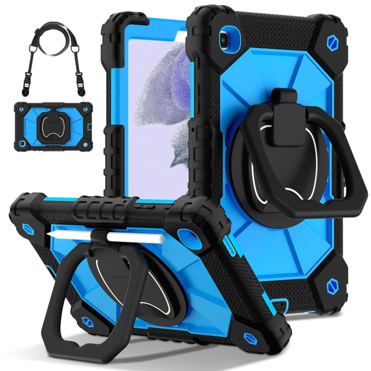 Custodia per tablet PC ibrida in silicone robot con colori a contrasto, For Samsung Galaxy Tab A8 10.5 2021, For Samsung Galaxy Tab A7 Lite 2021