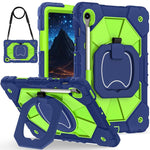 Custodia per tablet PC ibrida in silicone robot con colori a contrasto, For Samsung Galaxy Tab S11, For Samsung Galaxy Tab S10 FE / S9
