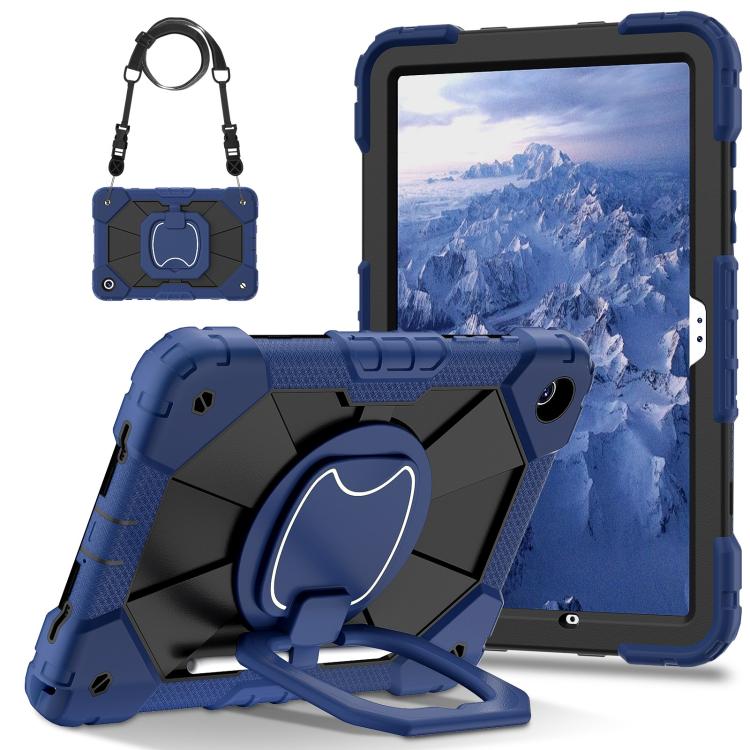 Custodia per tablet PC ibrida in silicone robot con colori a contrasto, For Samsung Galaxy Tab A11+, For Samsung Galaxy Tab A11