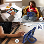 Custodia per tablet PC ibrida in silicone robot con colori a contrasto, For Samsung Galaxy Tab S11, For Samsung Galaxy Tab S10 FE / S9