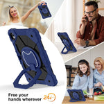 Custodia per tablet PC ibrida in silicone robot con colori a contrasto, For Samsung Galaxy Tab S11, For Samsung Galaxy Tab S10 FE / S9